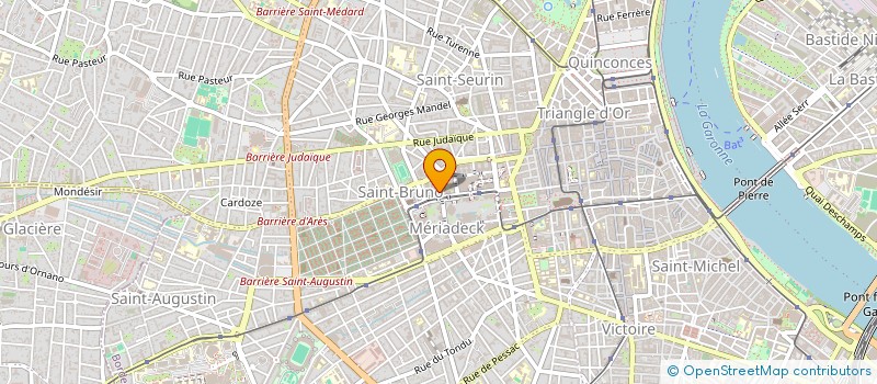 localisation de l'entreprise MUTUELLE INTERPROFESSIONNELLE GIRONDE à BORDEAUX