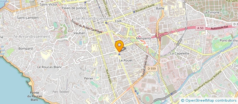 localisation de l'entreprise MUTUELLE LA FRANCE MARITIME à MARSEILLE
