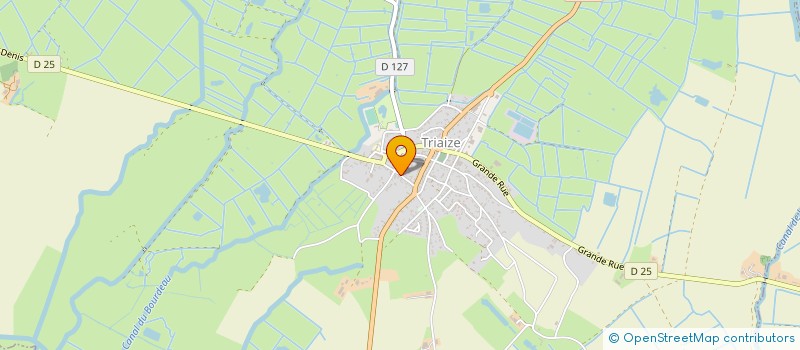 localisation de l'entreprise MUTUELLE LA FRATERNELLE à TRIAIZE
