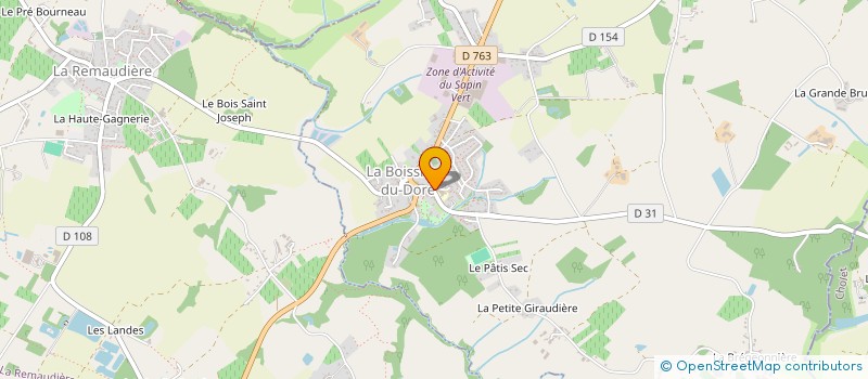 localisation de l'entreprise MUTUELLE MEDICO CHIRURGICALE DE LANDREAU à LE LANDREAU