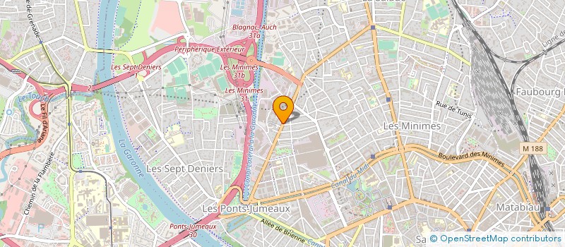 localisation de l'entreprise MUTUELLE MIDI PYRENEES SANTE à TOULOUSE