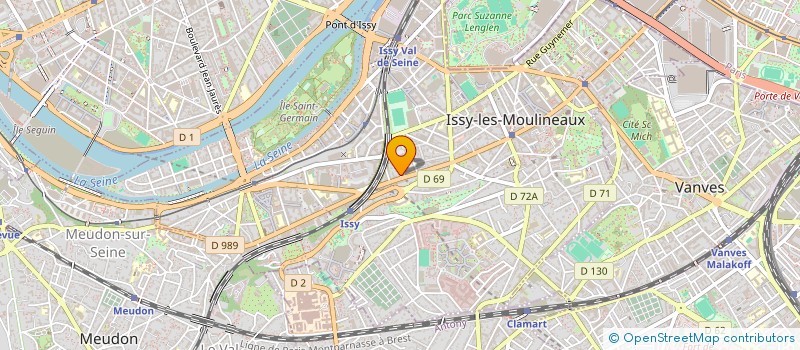 localisation de l'entreprise MUTUELLE NAT PERSONNELS CIVILS AVIATION à ISSY-LES-MOULINEAUX