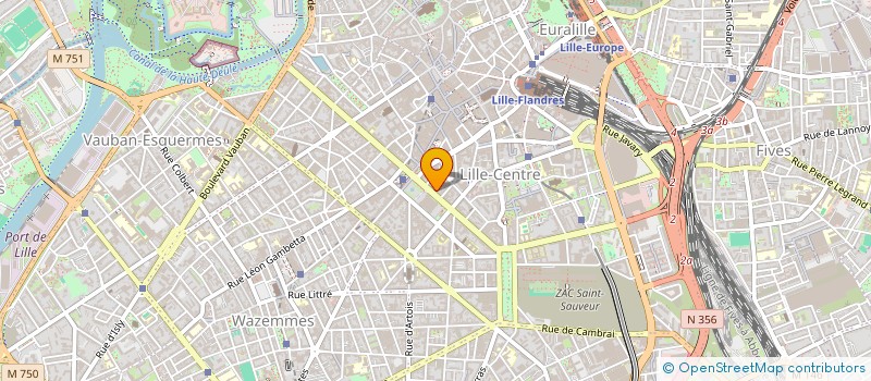 localisation de l'entreprise MUTUELLE NATIONALE DE LA D G I à LILLE