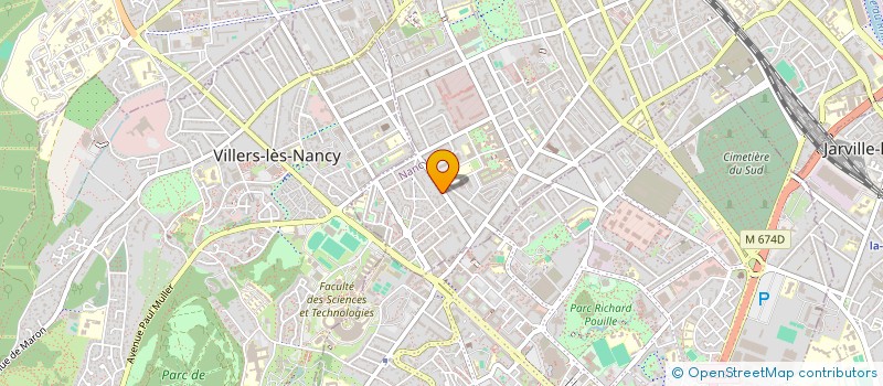 localisation de l'entreprise MUTUELLE NATIONALE EPARGNE RETRAITE à NANCY