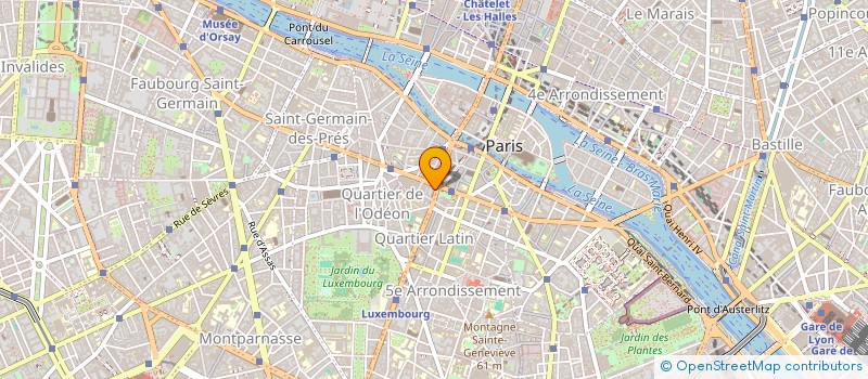 localisation de l'entreprise MUTUELLE NATIONALE ETUDIANTS FRANCE à PARIS