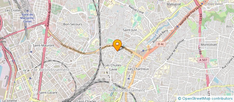 localisation de l'entreprise MUTUELLE OCEANE SANTE SAINTE PHILOMENE à MARSEILLE