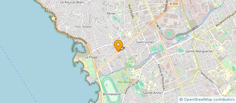 localisation de l'entreprise MUTUELLE PERSO CREDIT MUTUEL MEDITER à MARSEILLE