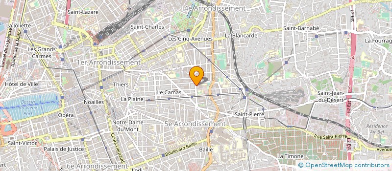 localisation de l'entreprise MUTUELLE PERSONNEL CRAM DU SUD EST à MARSEILLE