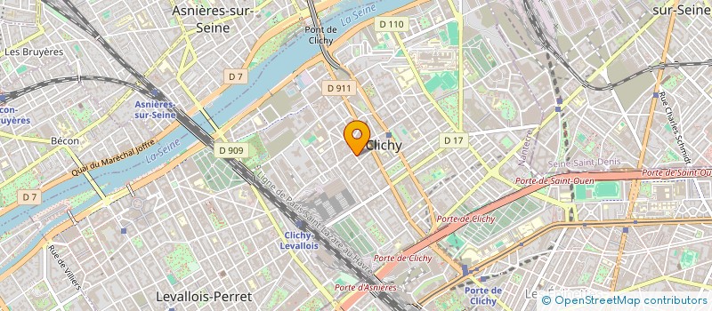 localisation de l'entreprise MUTUELLE POUR LE DEVELOPPEMENT DE KOUTO- KATAGO à CLICHY