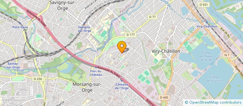 localisation de l'entreprise MUTUELLE POUR LE DEVELOPPEMENT ECONOMIQUE SOCIAL ET CULTUREL DU VILLAGE DE NIOROUHIO (MUDEN-FRANCE) à VIRY-CHATILLON