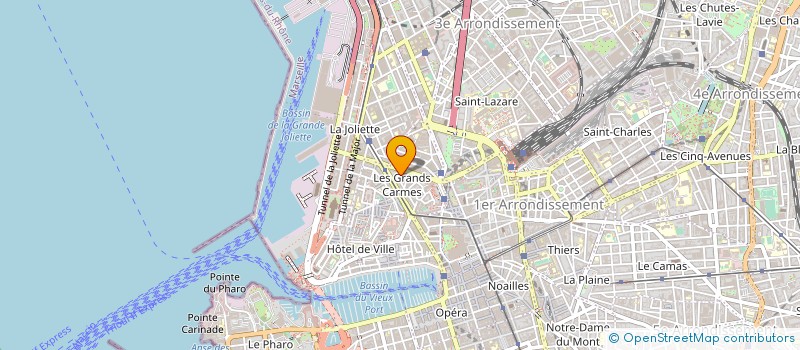 localisation de l'entreprise MUTUELLE PROVENCALE DES ENTREPRISES à MARSEILLE