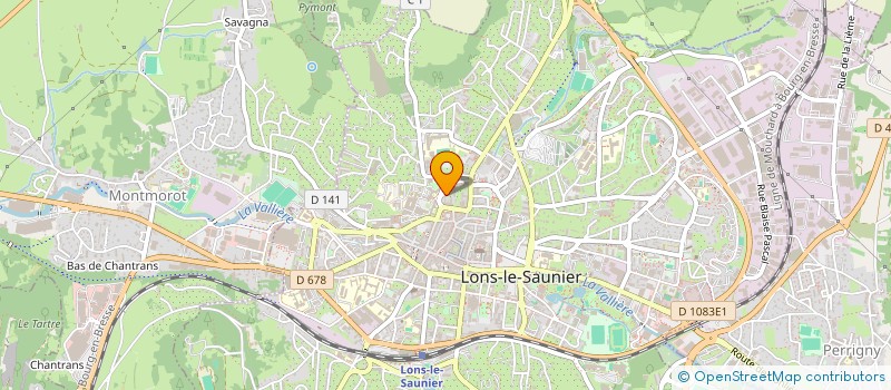 localisation de l'entreprise MUTUELLE REALISATIONS MUTUALISTES 39 à LONS-LE-SAUNIER