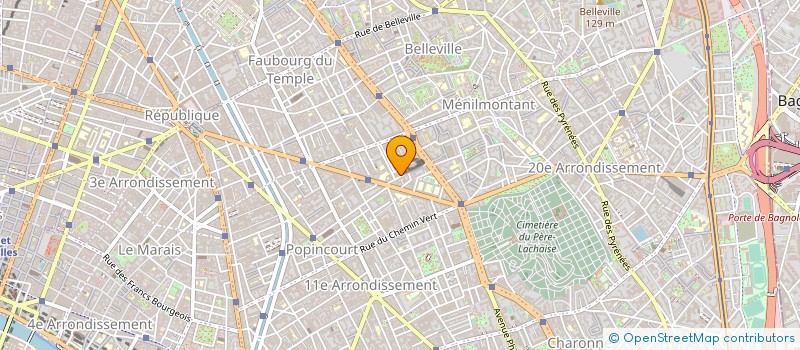 localisation de l'entreprise MUTUELLE RETRAITE ANCIENS COMBATTANTS  PARIS