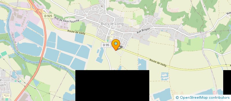 localisation de l'entreprise MUTUELLE RETRAITE DES A C ET V.G. à BUCY-LE-LONG