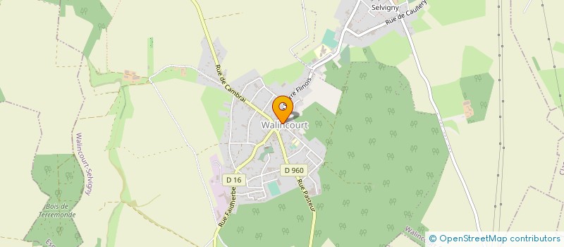localisation de l'entreprise MUTUELLE RETRAIYE DES ANC. COMBATTANTS à WALINCOURT-SELVIGNY