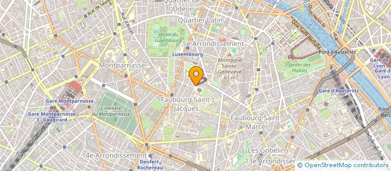 localisation de l'entreprise MUTUELLE SAINT-CHRISTOPHE ASSURANCES à PARIS