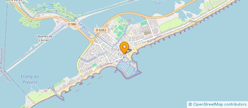 localisation de l'entreprise MUTUELLE SAINTE BARBE à PALAVAS-LES-FLOTS