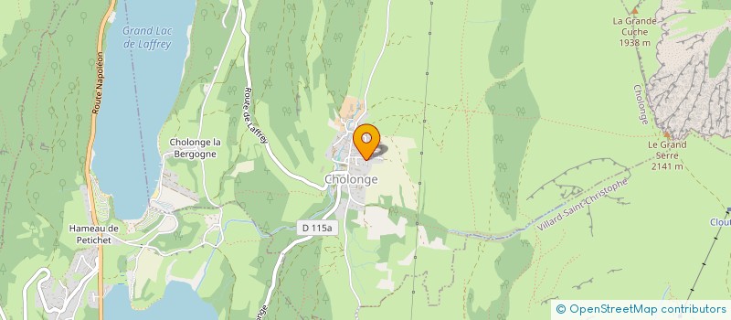 localisation de l'entreprise MUTUELLE SAPEURS POMPIERS  SAINT-JEAN-DE-VAULX