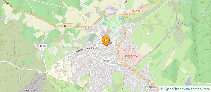 localisation de l'entreprise MUTUELLE THUIRINOISE à THUIR