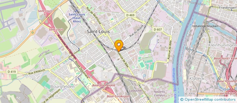 localisation de l'entreprise MUTUELLE TONTINE DES DOUANES  SAINT-LOUIS