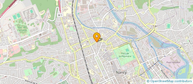 localisation de l'entreprise MUTUELLE TRANSFRONTALIERE  NANCY