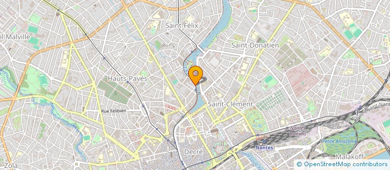 localisation de l'entreprise MUTUELLE UNION DEPT SAPEURS POMPIERS à NANTES