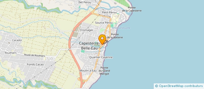 localisation de l'entreprise MUTUELLE UNION OUVR ST JOSEPH CAPESTERRE à CAPESTERRE-BELLE-EAU