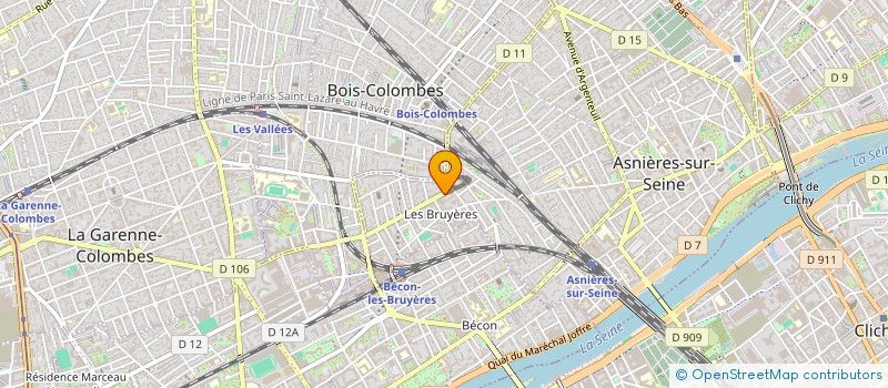 localisation de l'entreprise MUTURNIUC à ASNIERES-SUR-SEINE