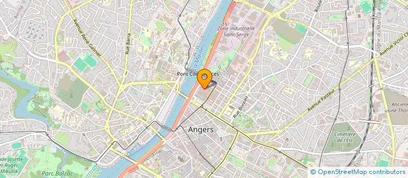 localisation de l'entreprise MUTUUM AUXILIUM à ANGERS