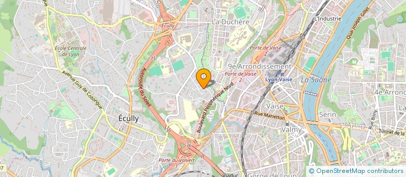 localisation de l'entreprise MUULE à ECULLY