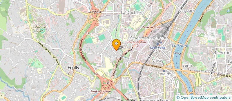 localisation de l'entreprise MUULE OUTDOOR CLUB  LYON ECULLY  ECULLY