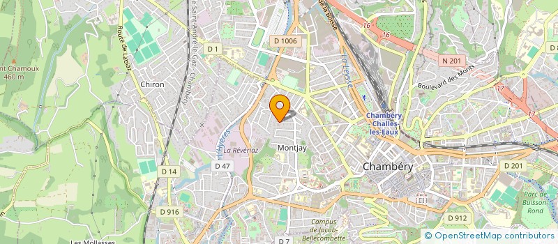 localisation de l'entreprise MUVANBU à CHAMBERY