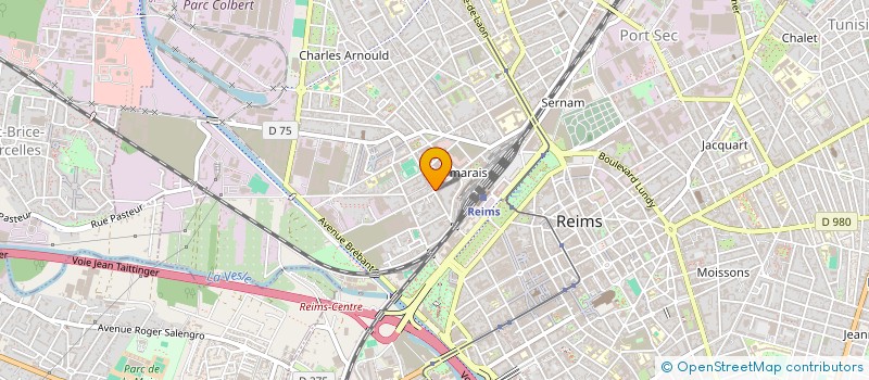 localisation de l'entreprise MUVIER à REIMS