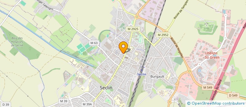 localisation de l'entreprise MUWAAN à SECLIN