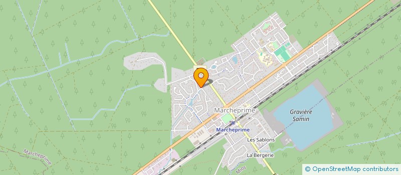 localisation de l'entreprise MUXQUET  MARCHEPRIME