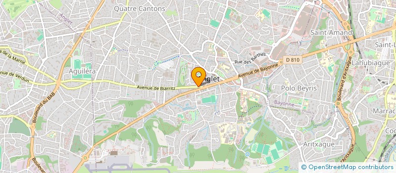 localisation de l'entreprise MUXU  ANGLET