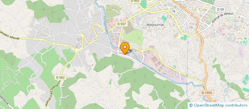 localisation de l'entreprise MUY AUTO PIECES  DRAGUIGNAN