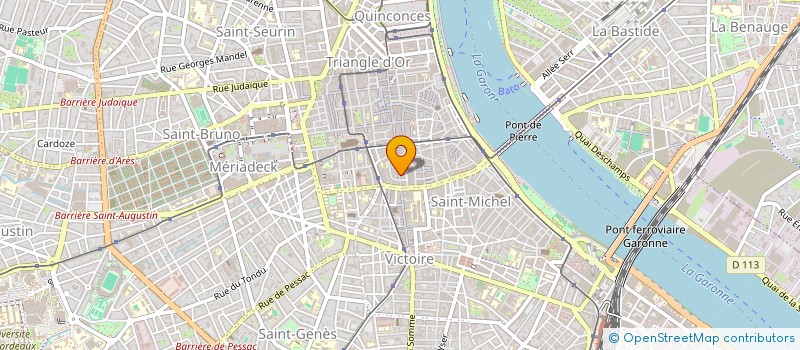 localisation de l'entreprise MUY BORDEAUX SC à BORDEAUX