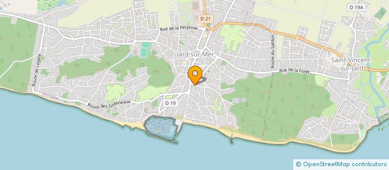 localisation de l'entreprise MUYOSOTY à JARD-SUR-MER
