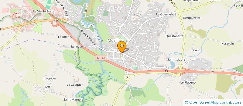 localisation de l'entreprise MUZ'VAPE  MUZILLAC