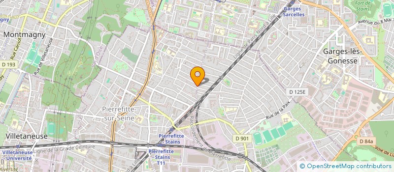 localisation de l'entreprise MUZAYAN à PIERREFITTE-SUR-SEINE