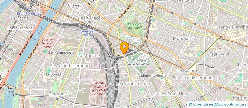 localisation de l'entreprise MUZELLE  LYON