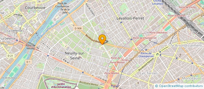 localisation de l'entreprise MUZELLE DEVELOPPEMENT à NEUILLY-SUR-SEINE