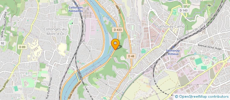 localisation de l'entreprise MUZIC SAONE  FONTAINES-SUR-SAONE