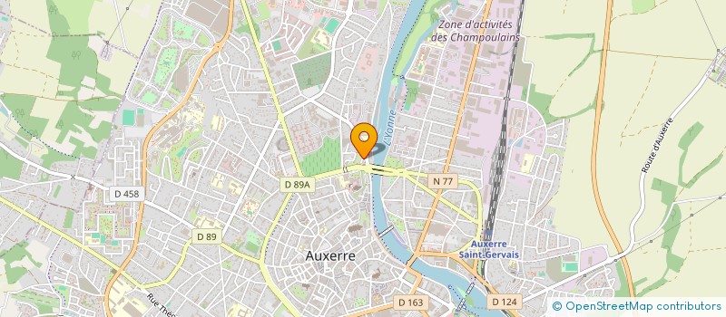 localisation de l'entreprise MUZIK THERAPY à AUXERRE