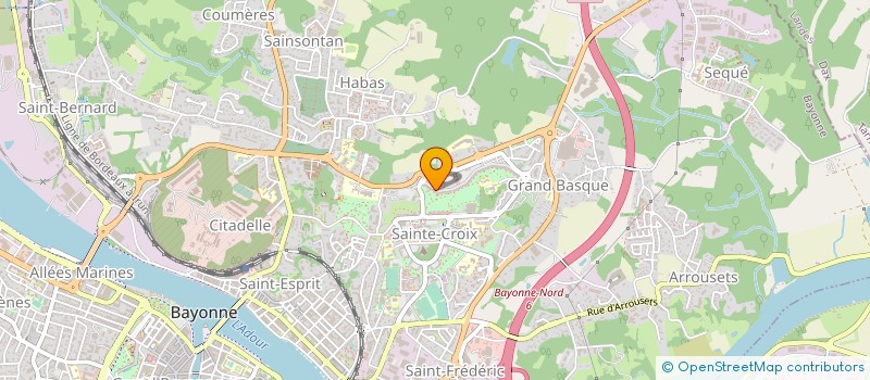 localisation de l'entreprise MUZIKA-SA à BAYONNE