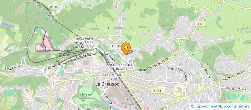 localisation de l'entreprise MUZIKART à LE CREUSOT
