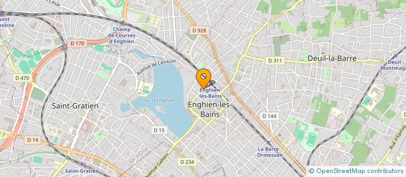localisation de l'entreprise MUZIKNCOM à ENGHIEN-LES-BAINS
