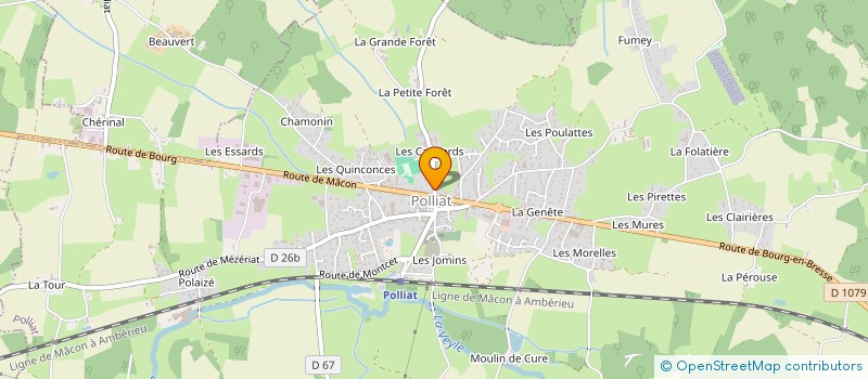 localisation de l'entreprise MUZIKOM MK à POLLIAT