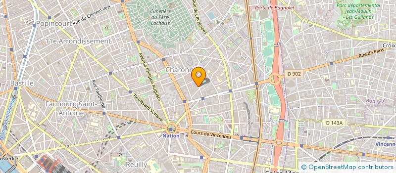 localisation de l'entreprise MUZO  PARIS